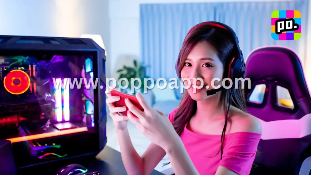 Poppo Get Free Coins app live streaming